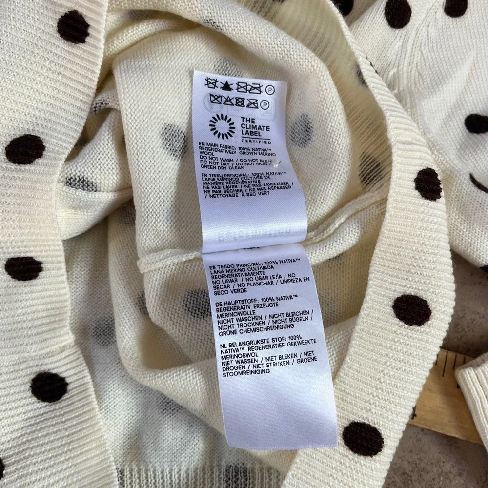 Reformation cream knit